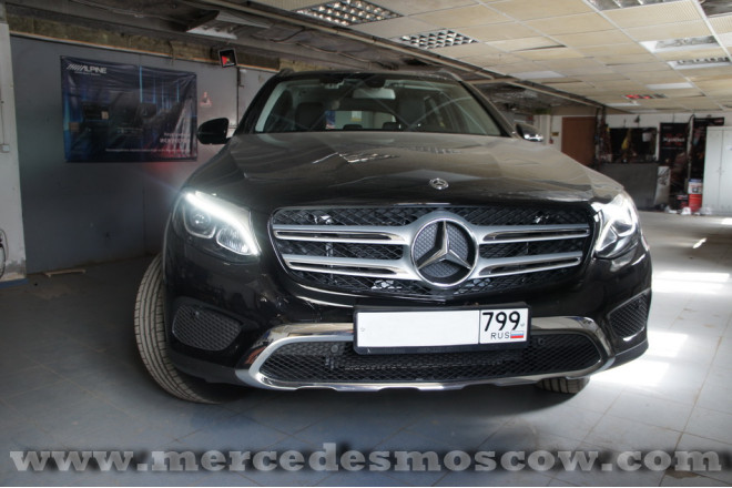 Установка Команд Мерседес и Акустики Мерседес. Mercedes GLC-Class X253